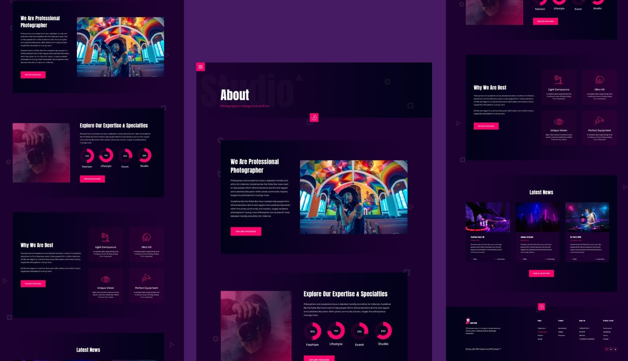 PhotoSpark About Banner