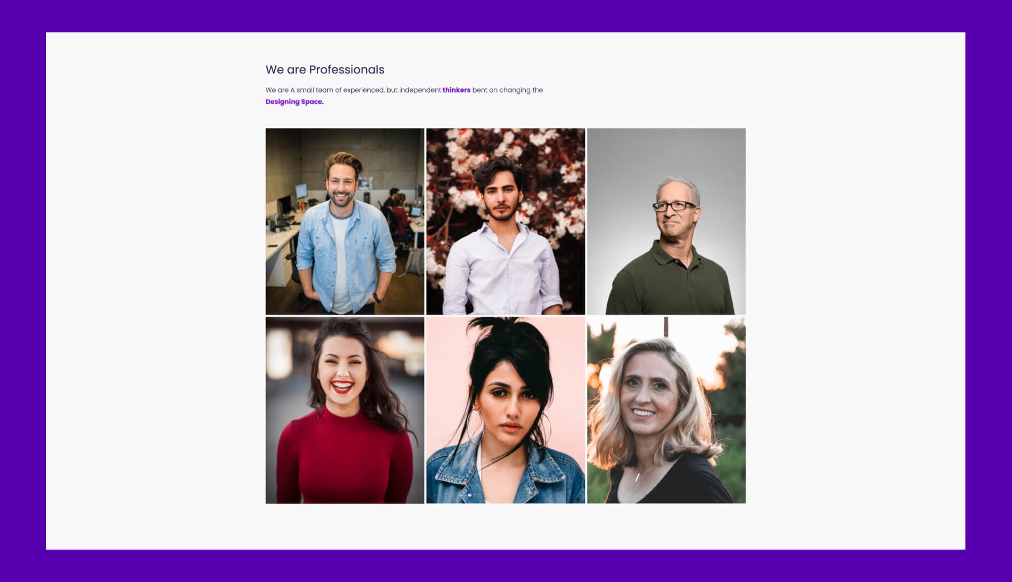 SaaS Starter Team Members Section For Gutenberg Banner