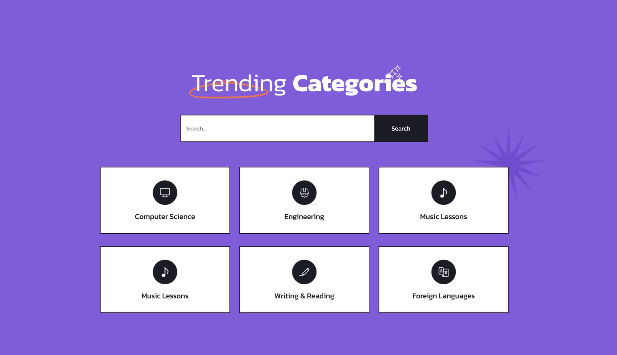 NextLearn Course Categories Section Banner