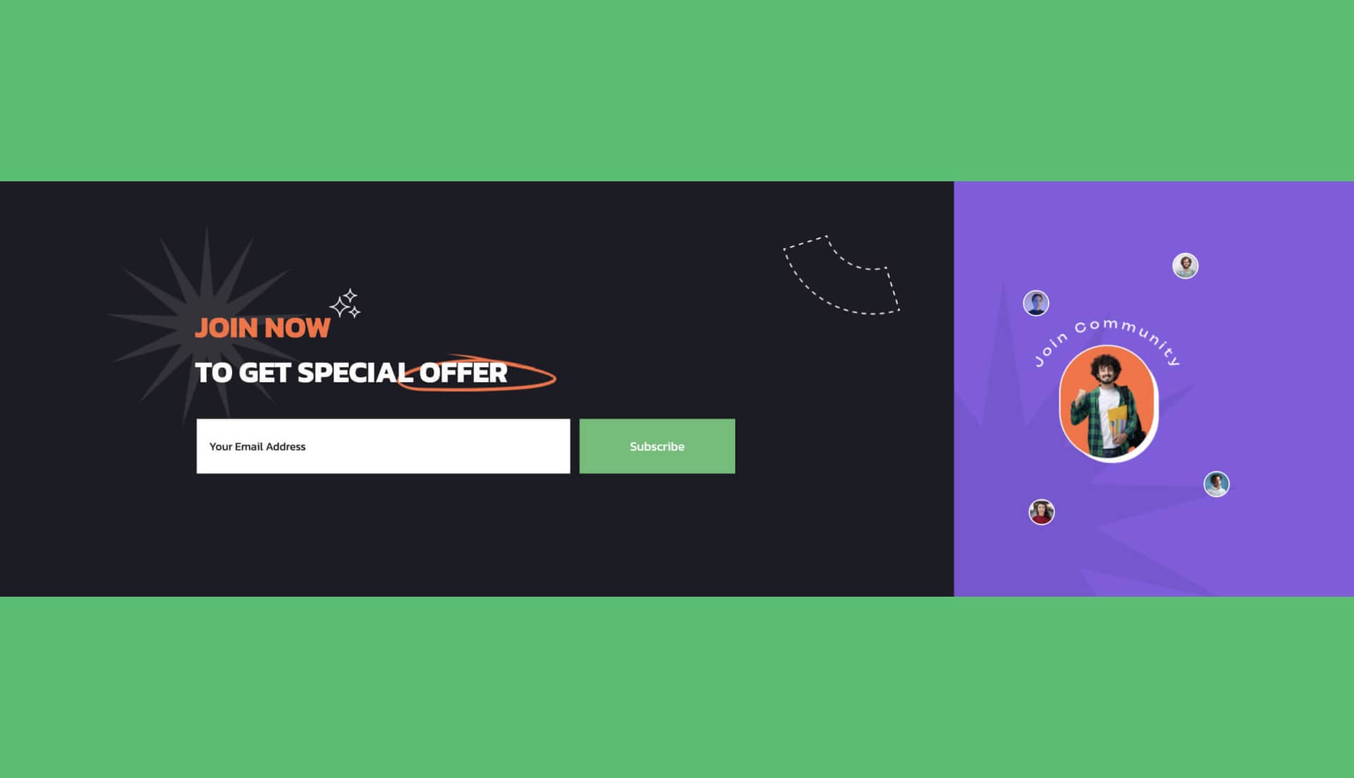 NextLearn Newsletter Section By Templately