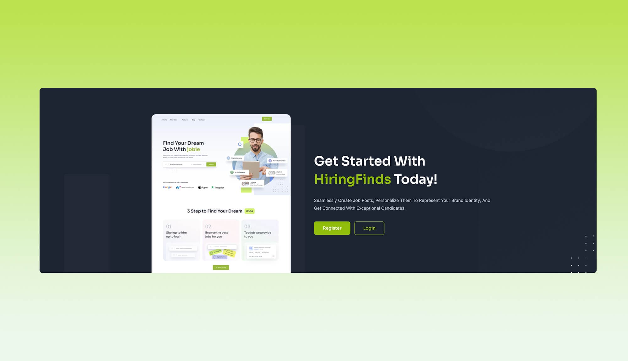 HiringFinds CTA Section Banner