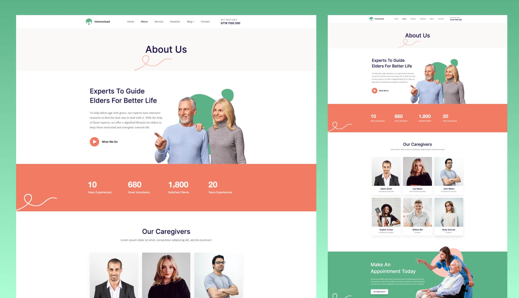 Homestead About Page Banner