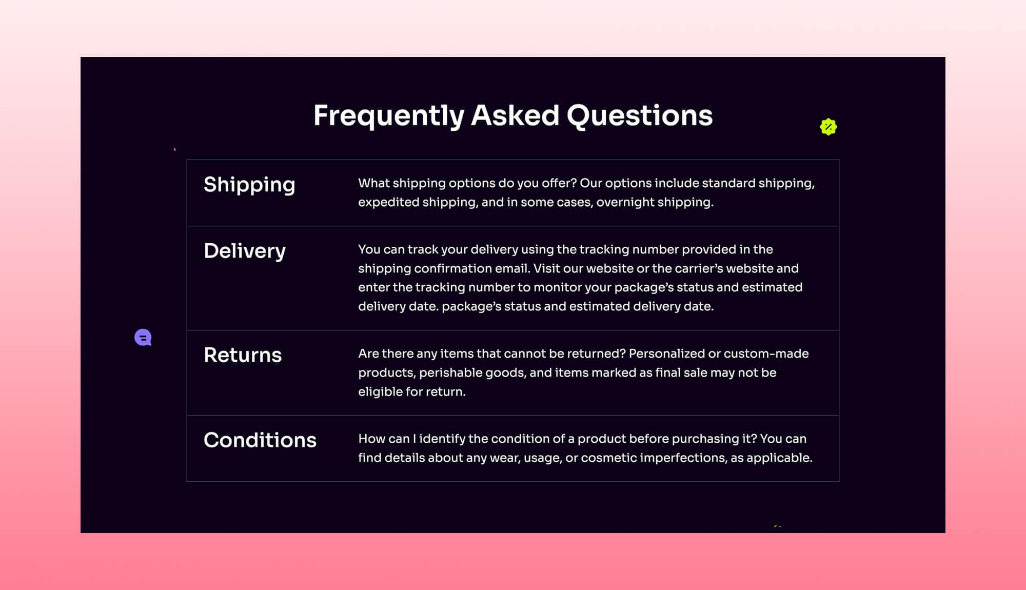 BlackMania Black Friday FAQ Section Banner