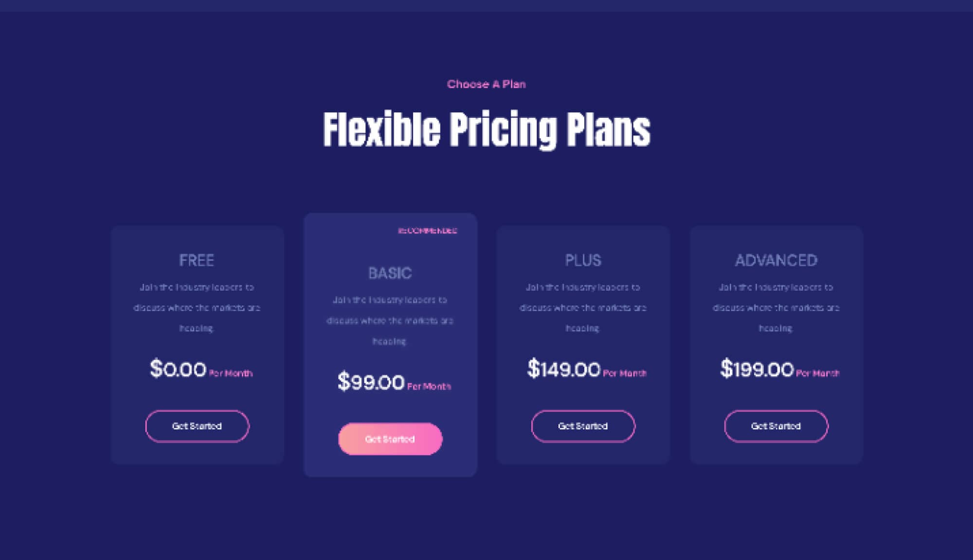CryptoCurrency Pricing Section For Gutenberg By Templately
