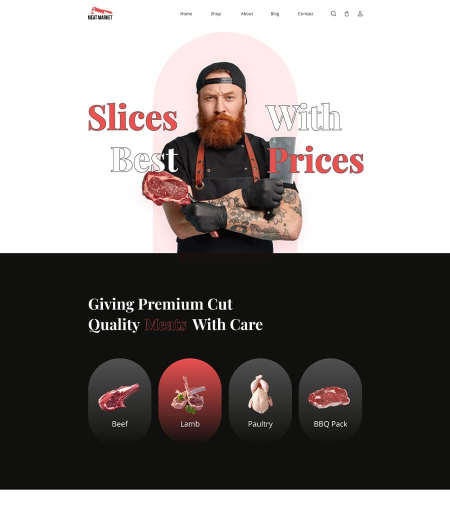 Meat Market Home Page thumbnail