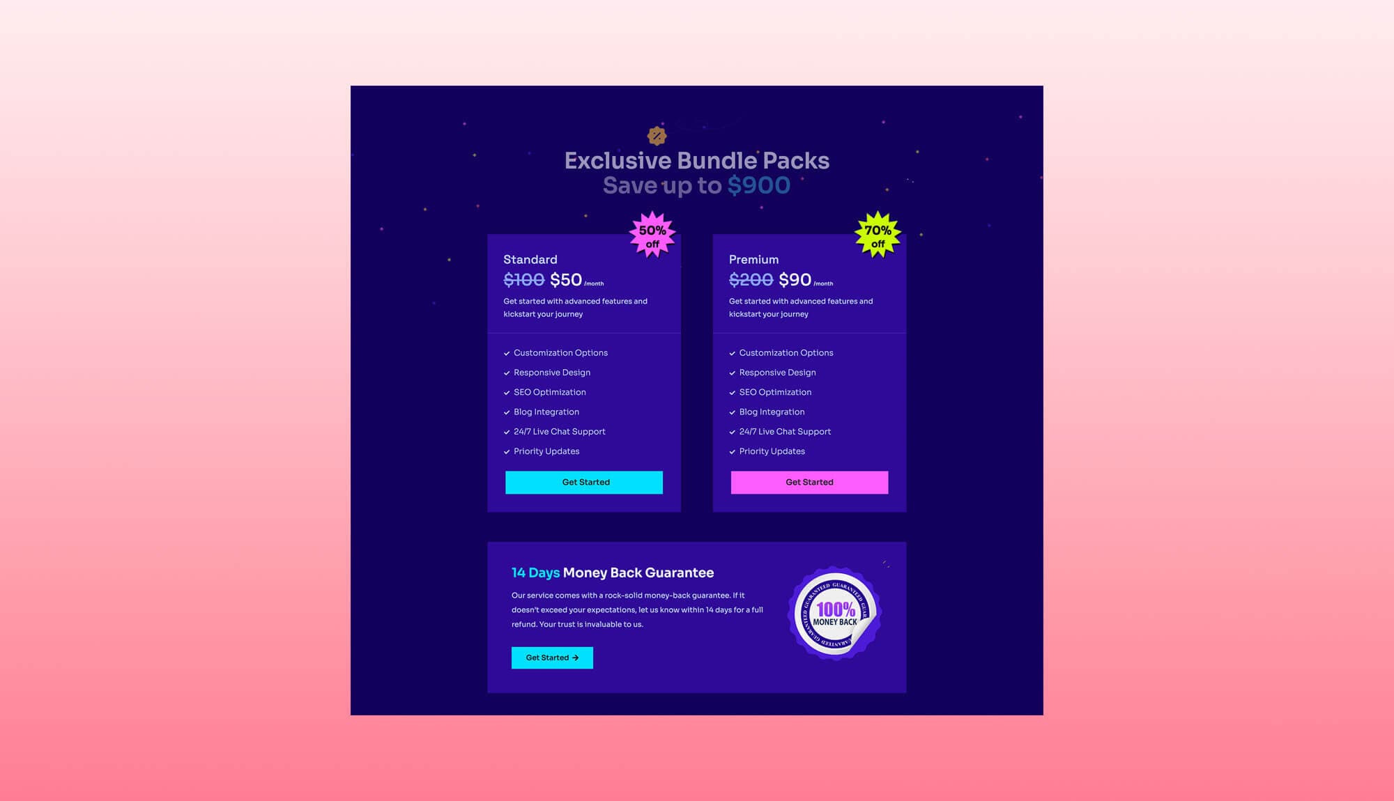 BlackMania Cyber Monday Bundle Pricing Section Banner