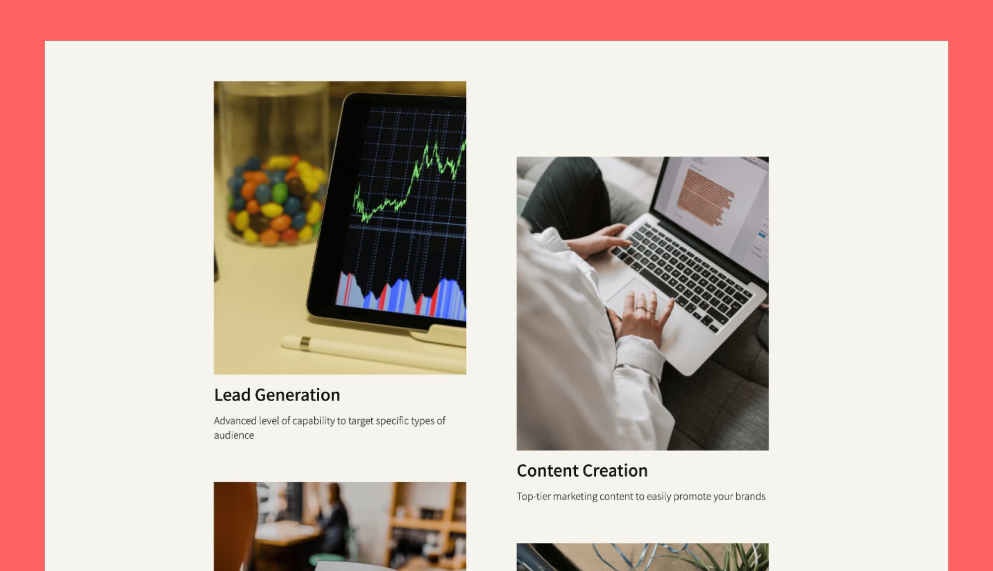 CandyBox Projects Section Banner