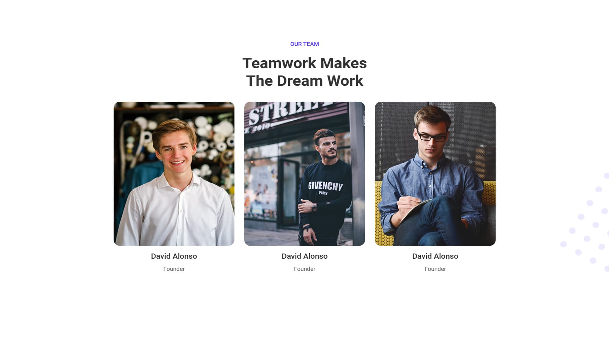 Bizzmate Our Team Section For Gutenberg By Templately