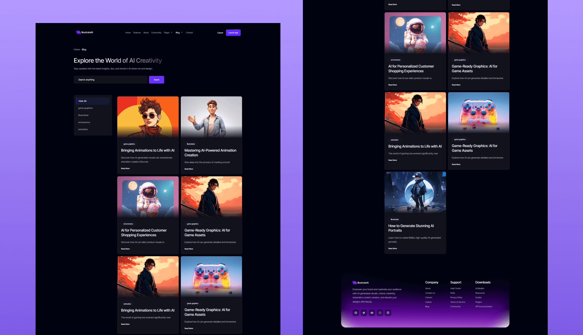 IllustrateAI Blog Page Banner