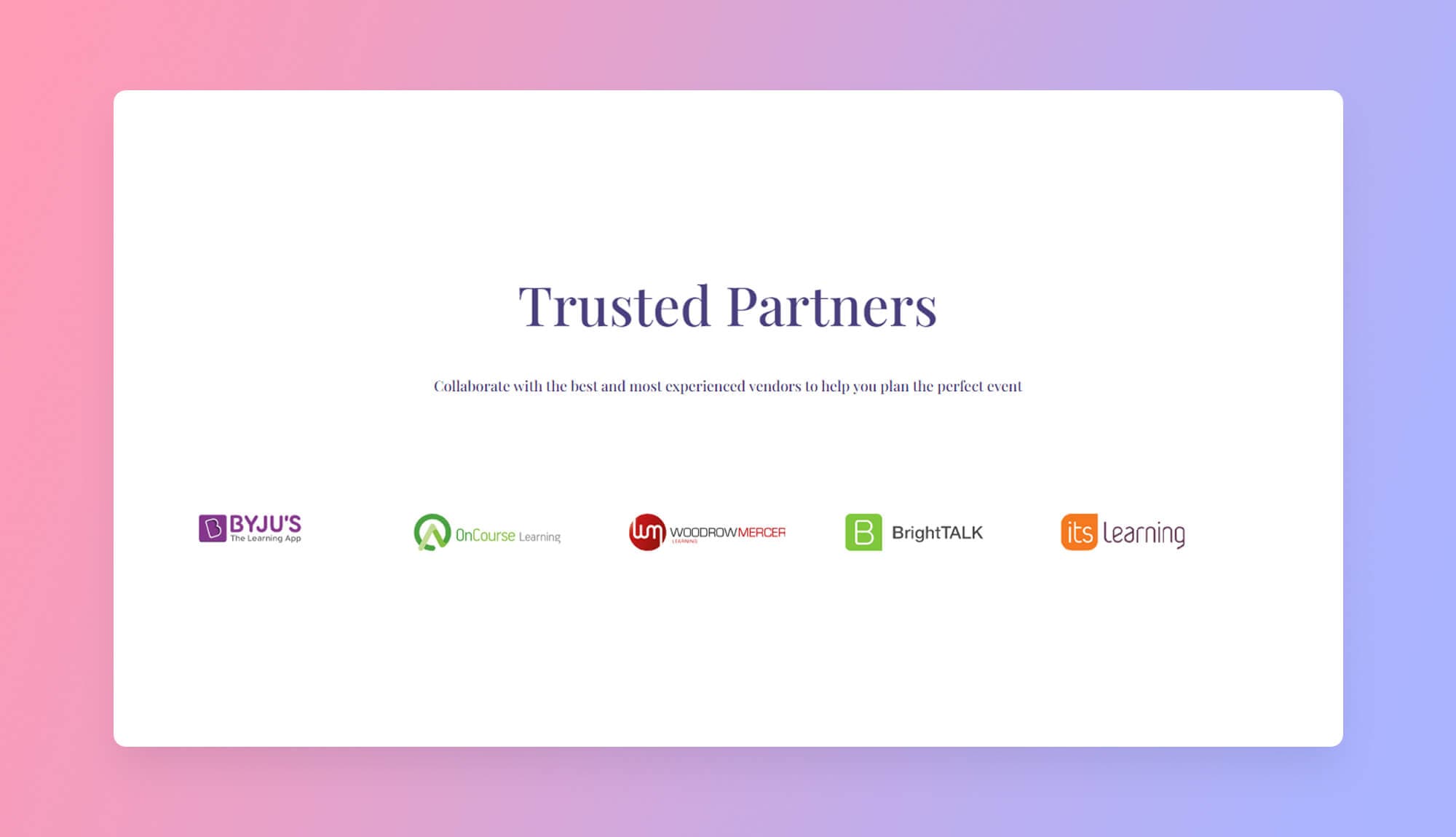 Cravity Partner Section For Gutenberg Banner