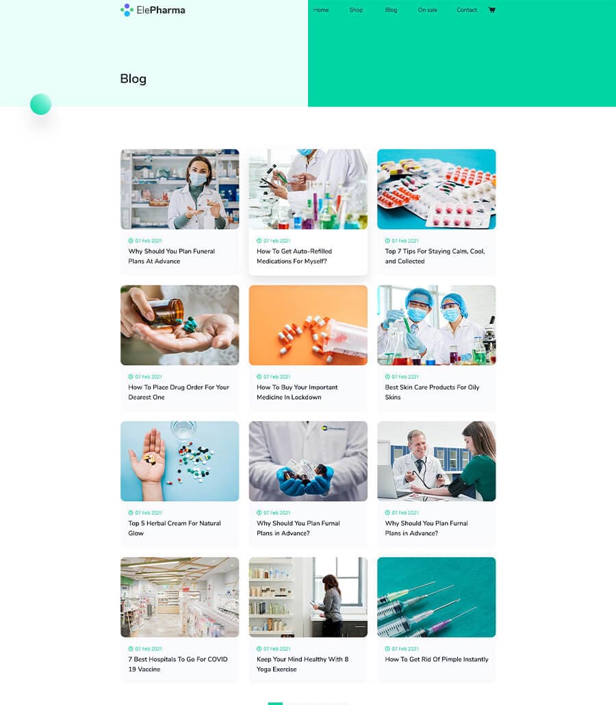 ElePharma Blog Page thumbnail