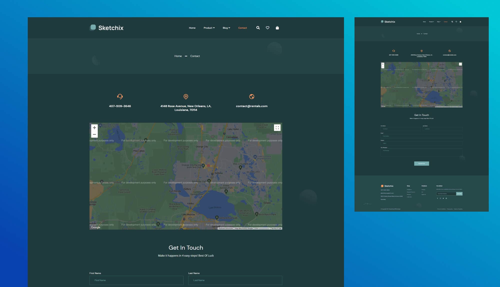 Sketchix Contact Page Banner