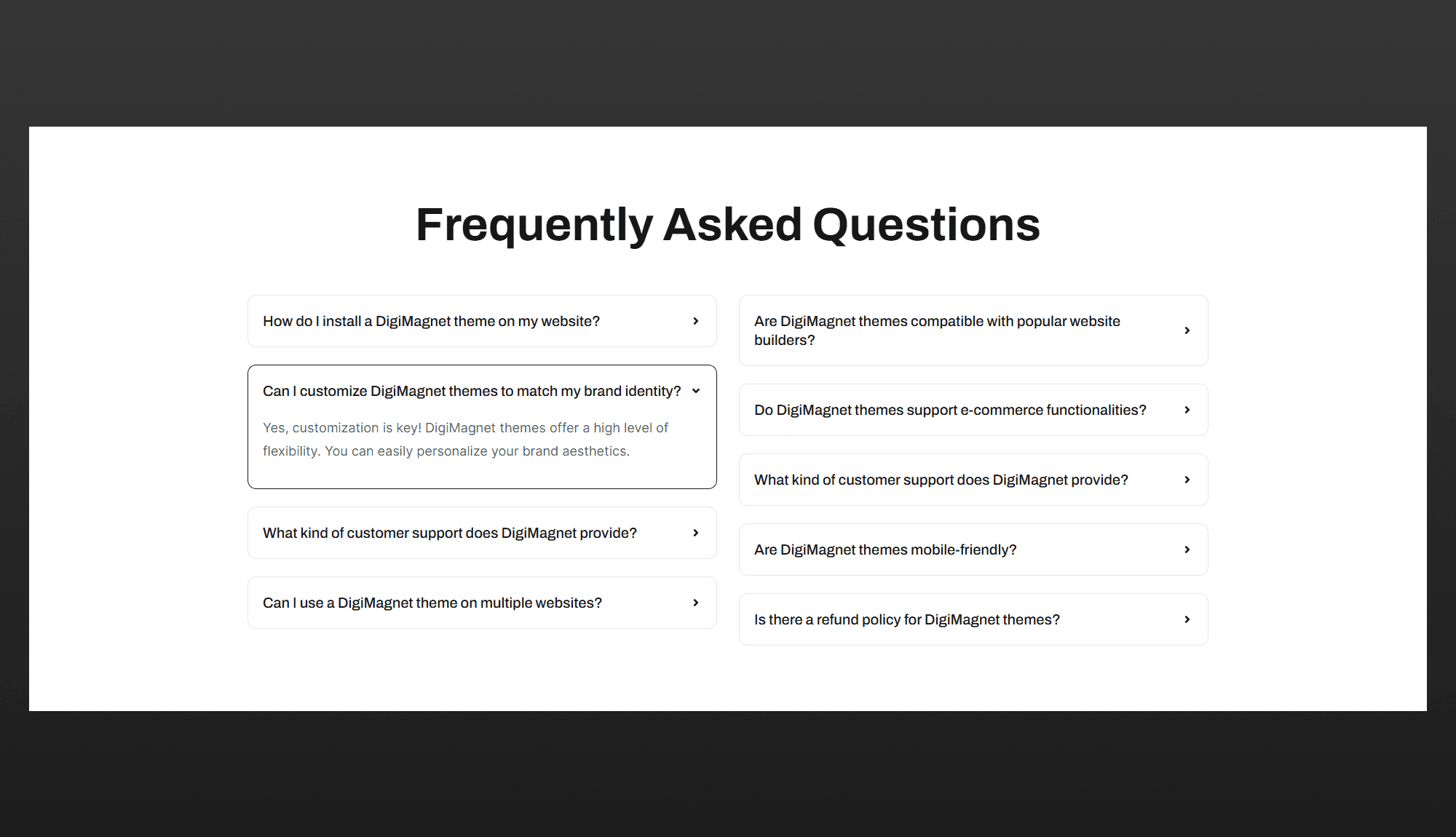 DigiMagnet FAQ Section Banner
