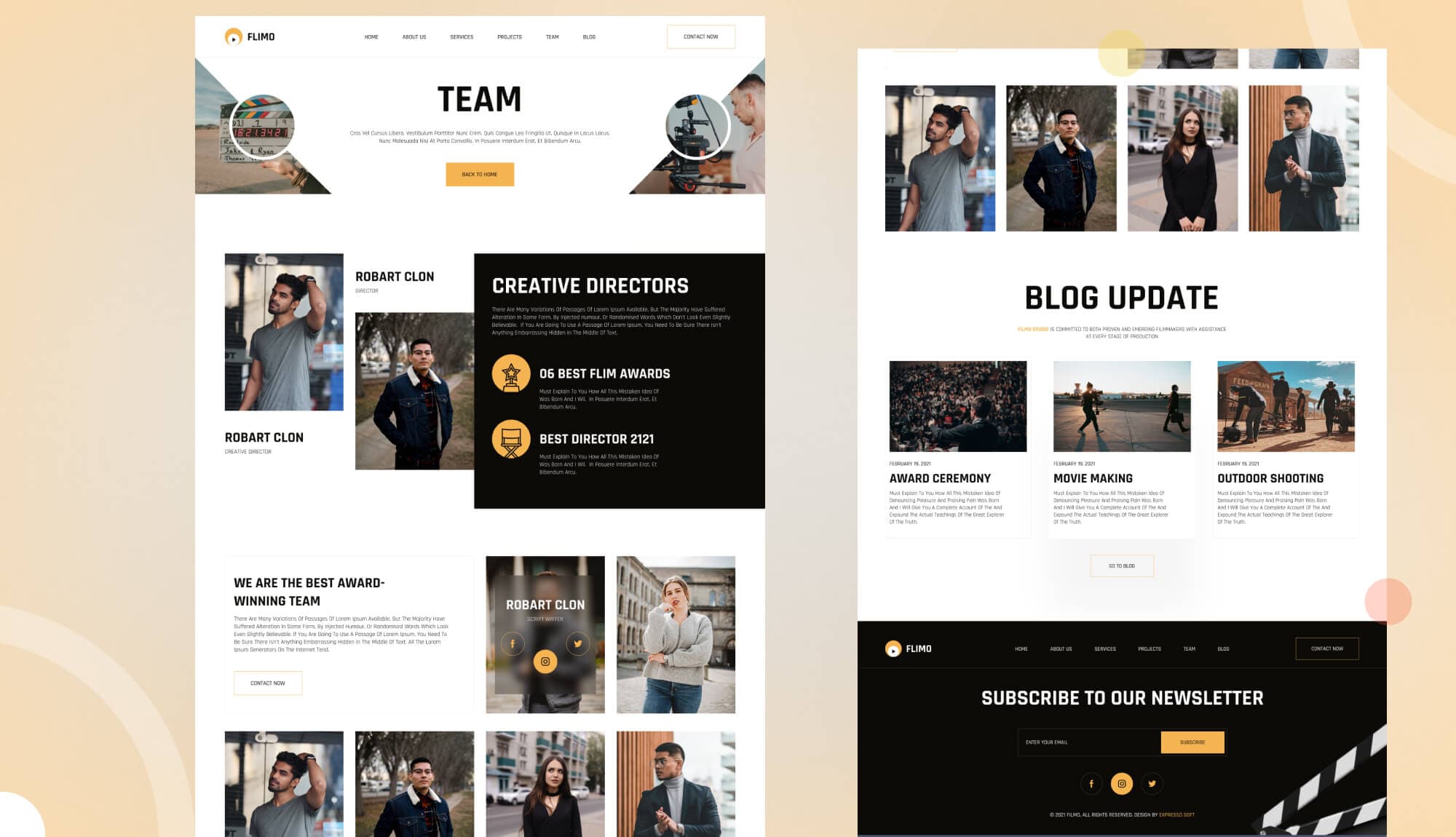 Flimo Team Page Banner