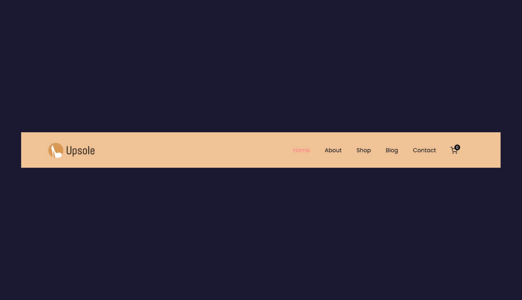 Upsole Header Section For Gutenberg Banner