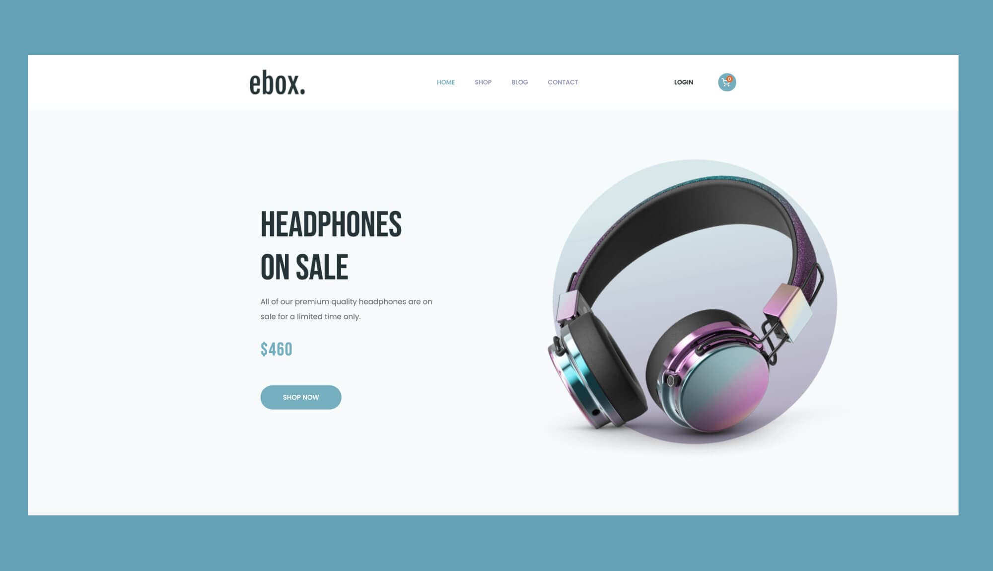 Ebox Hero Section For Gutenberg Banner