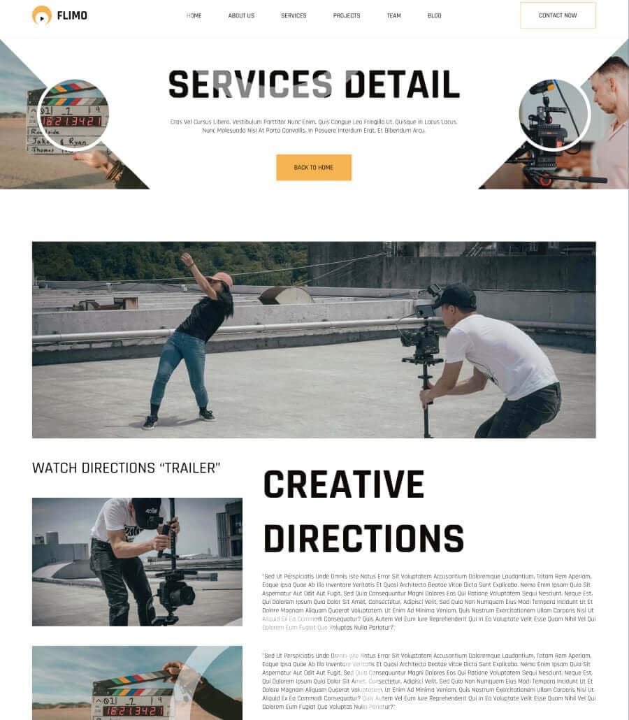 Flimo Service Details Page thumbnail