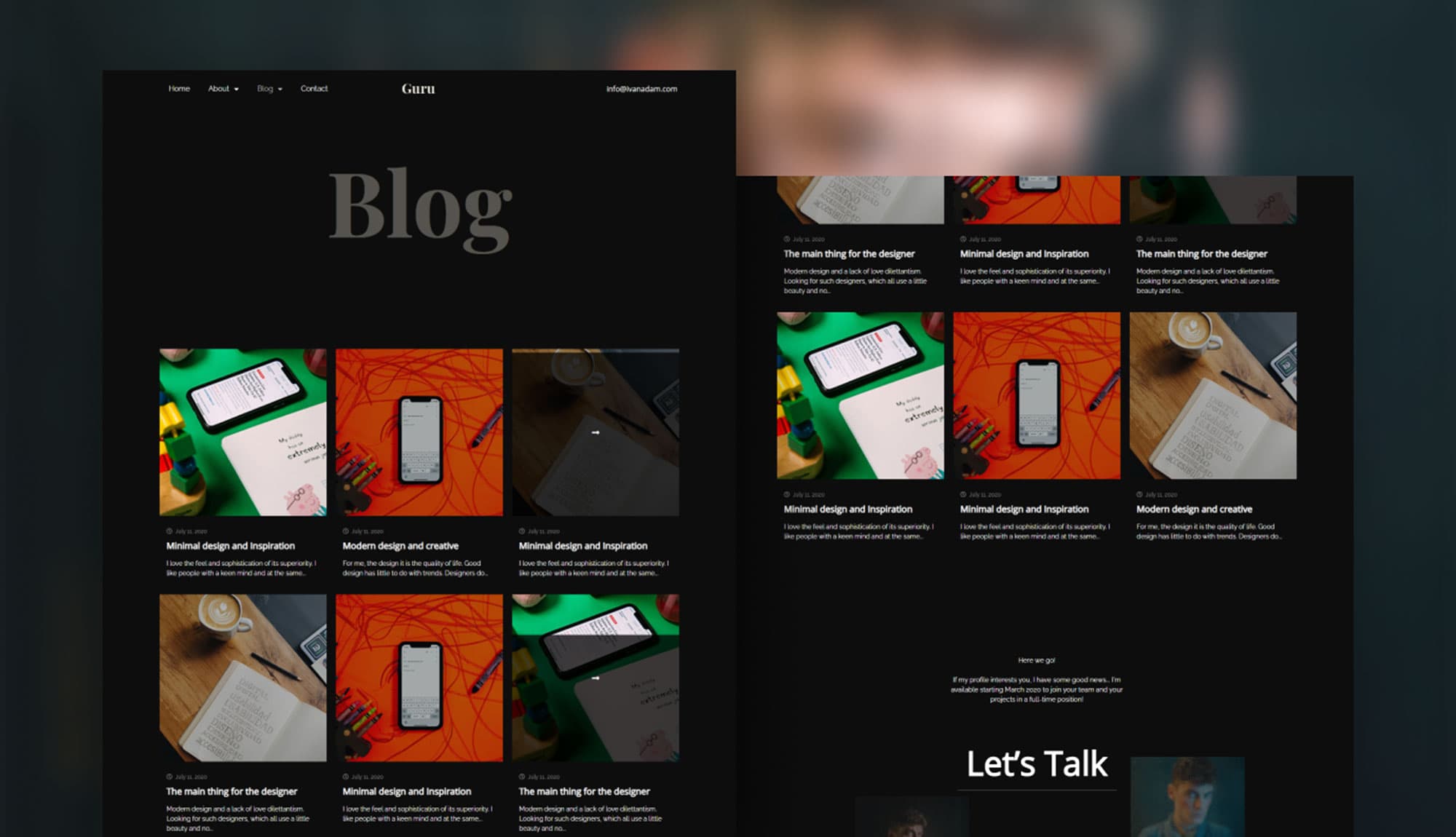 Guru Blog Page Banner