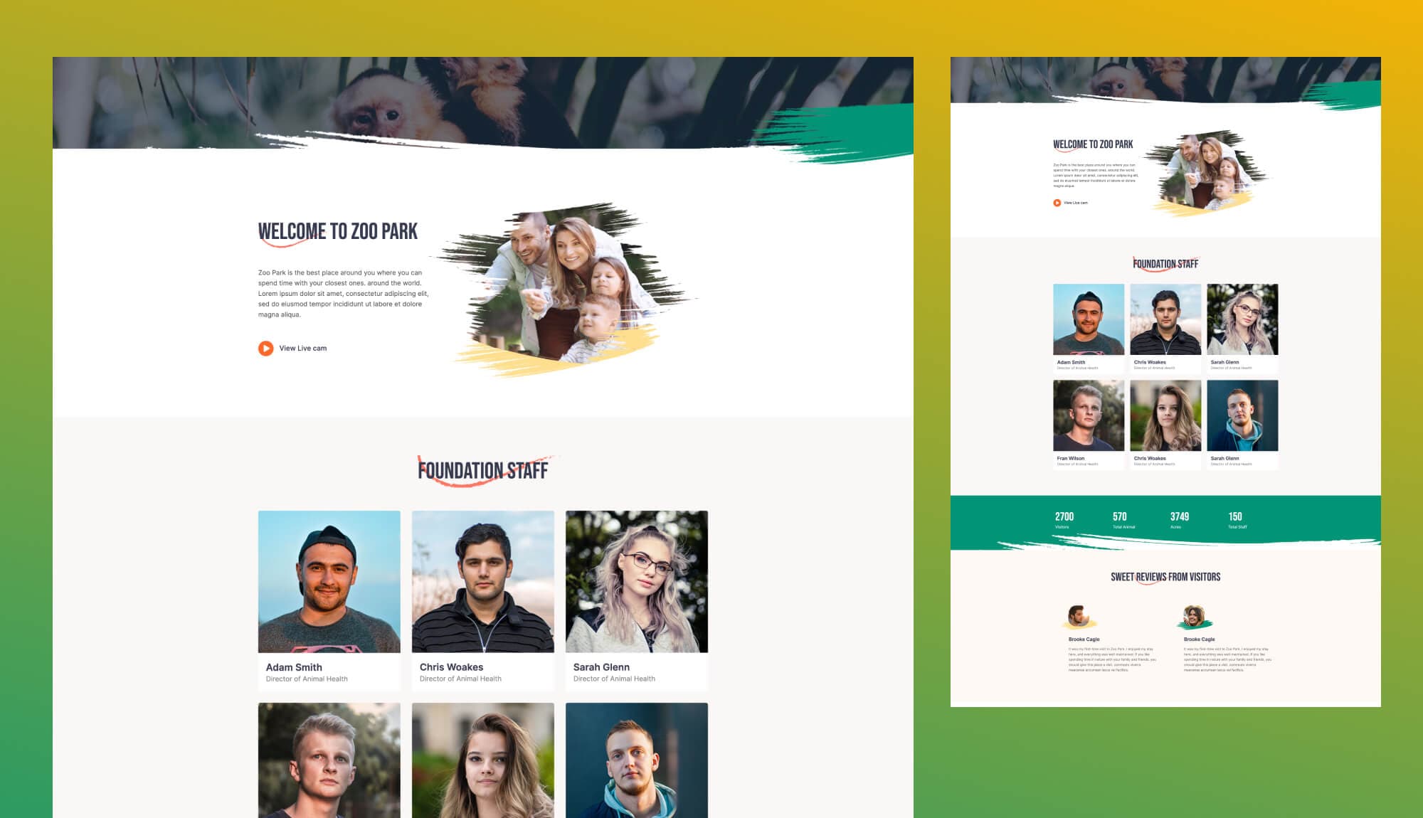 Zoo Park About Page For Gutenberg Banner