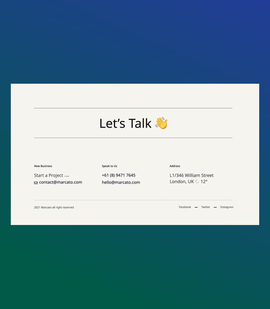 CandyBox Footer Section For Gutenberg thumbnail