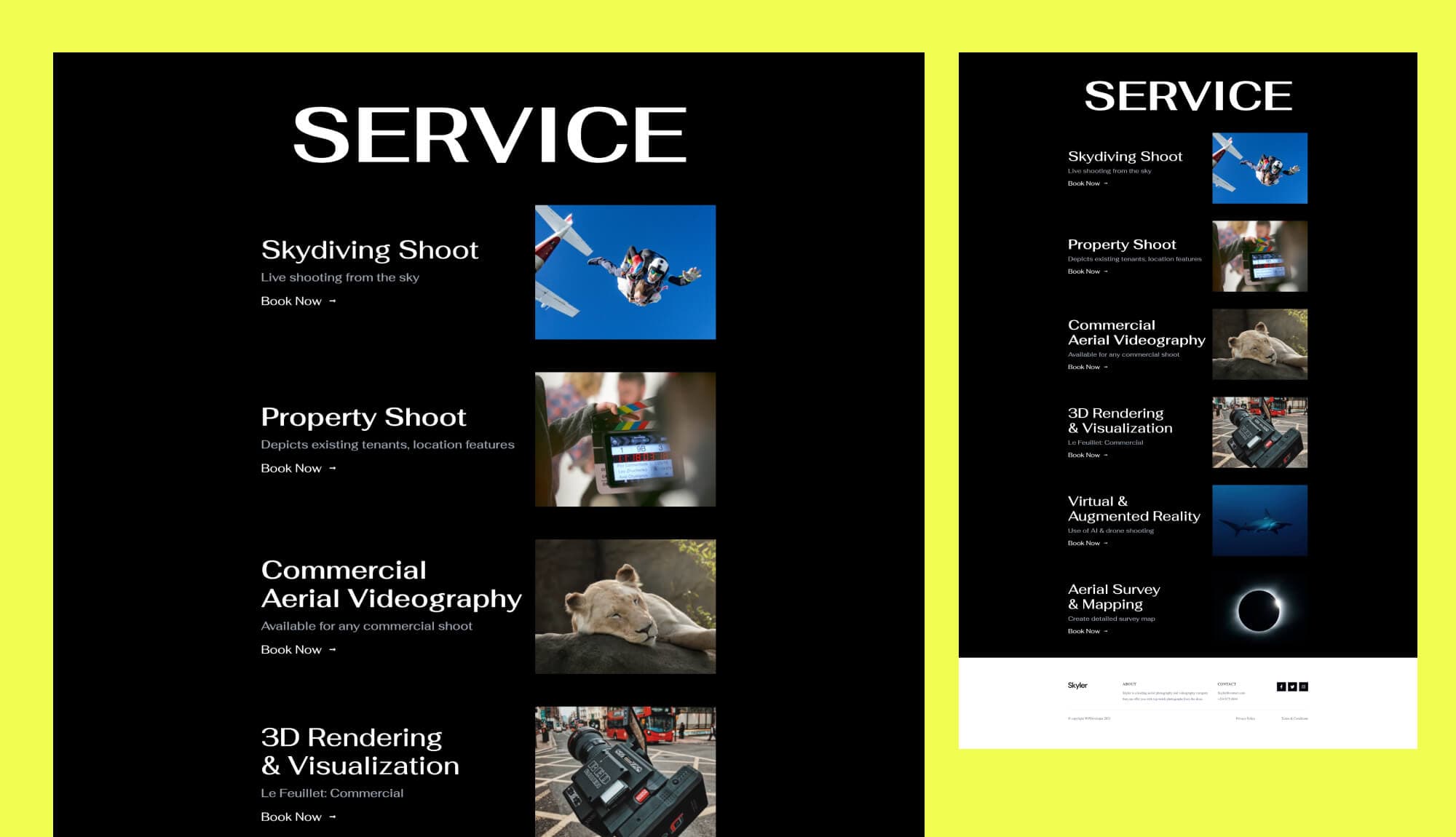 Skyler Services Page For Gutenberg By Templately