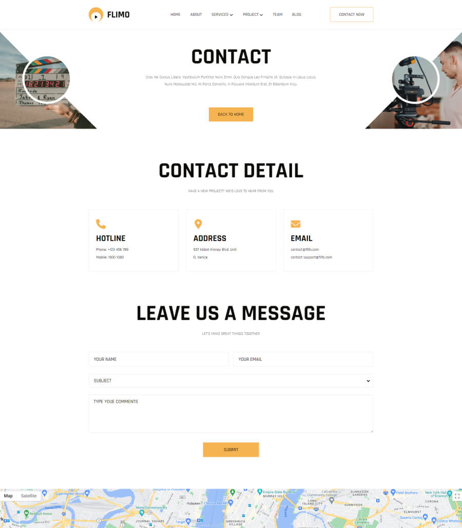 Flimo Contact Page For Gutenberg thumbnail