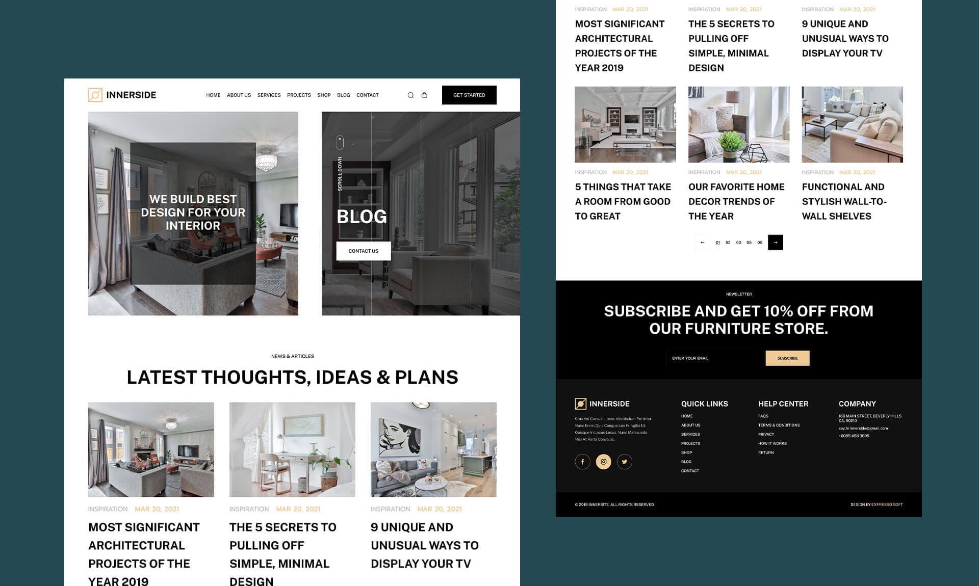 InnerSide Blog Page Banner