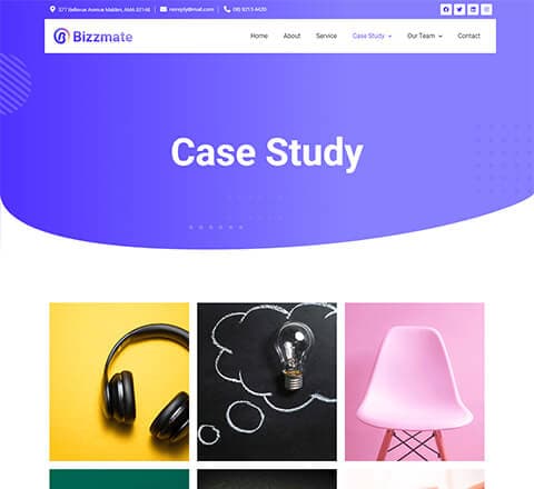 Bizzmate Agency Case Study Page thumbnail