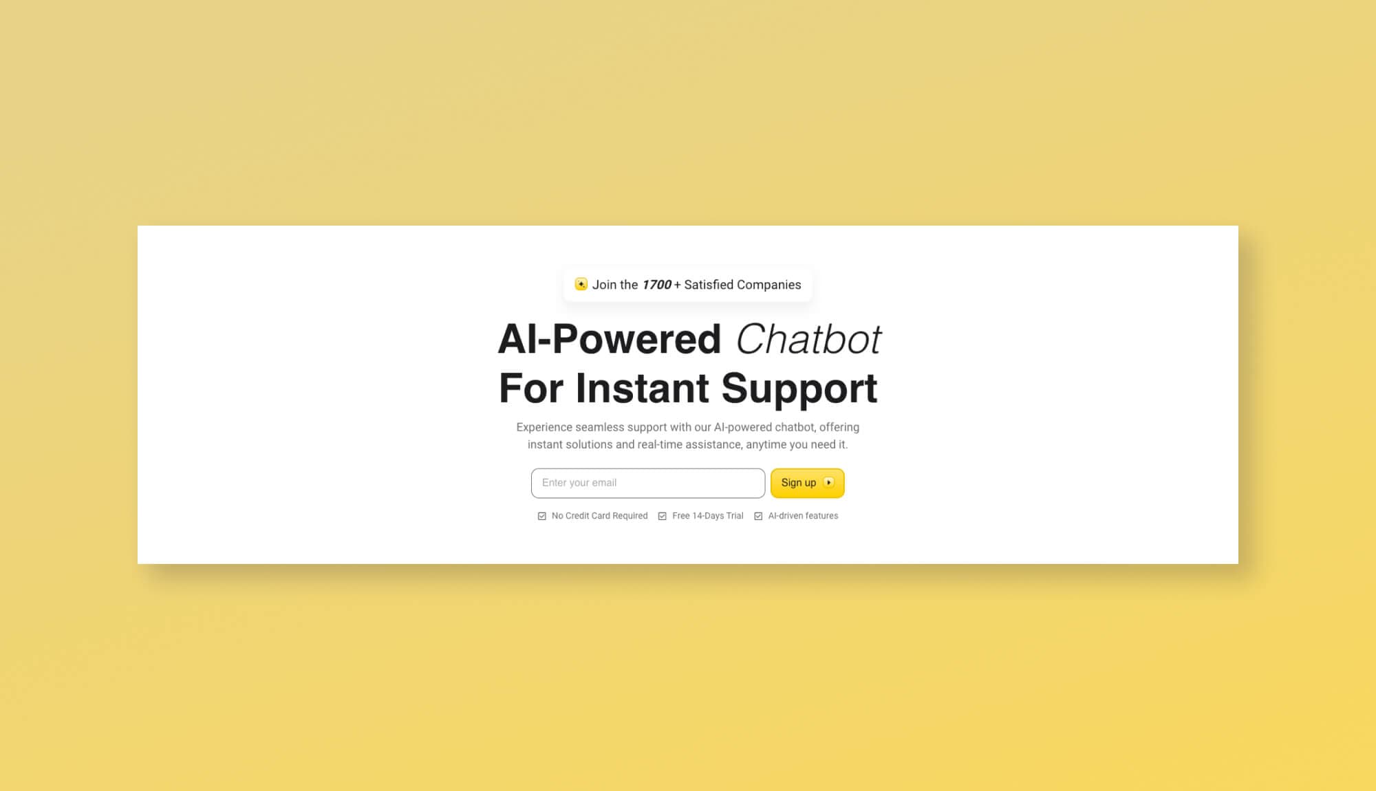 ChatAIBot Banner Section Banner