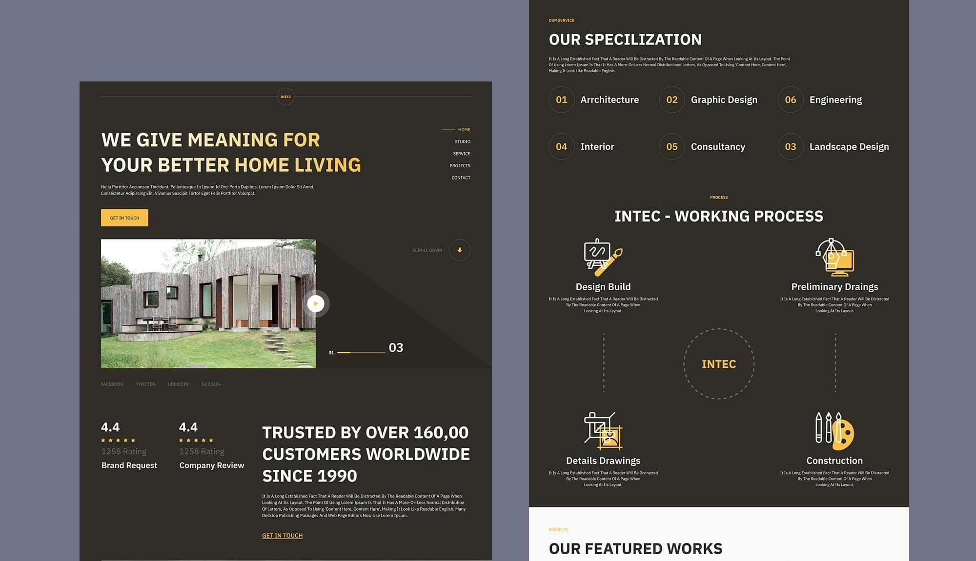 Intec Working Process Section Banner