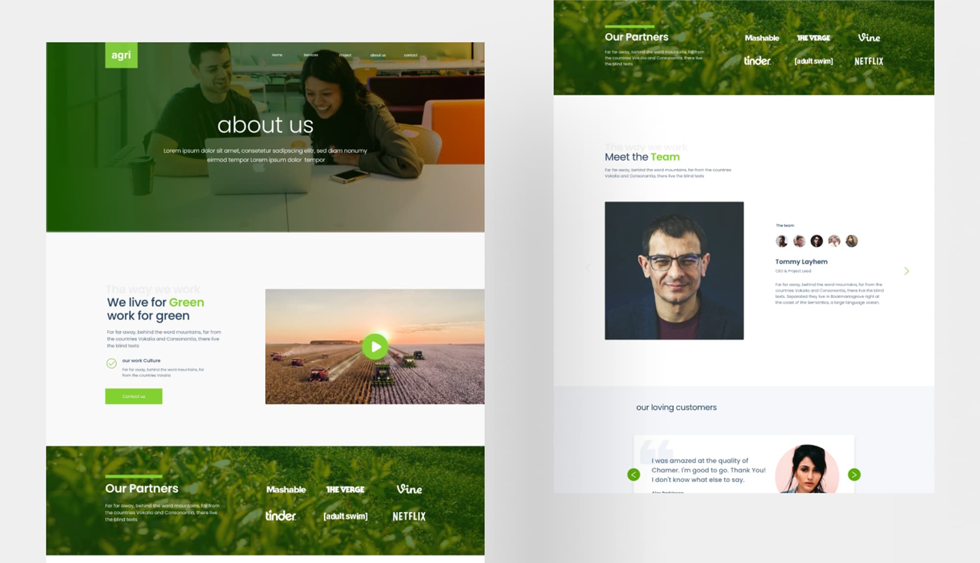 AgriTech About Page Banner