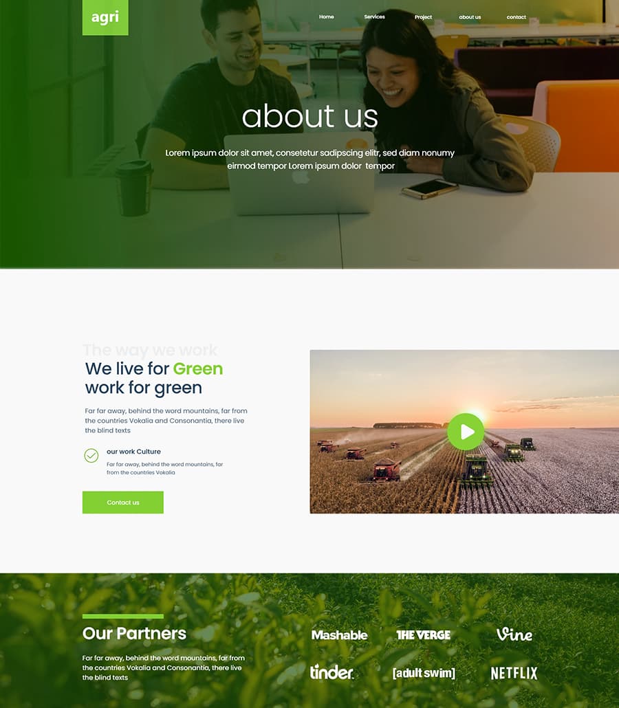 AgriTech About Page thumbnail