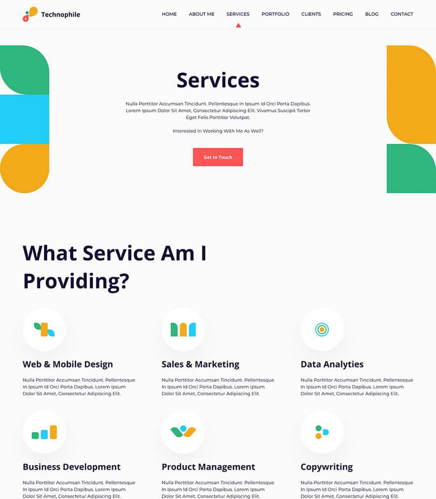 Technophile Services Page thumbnail