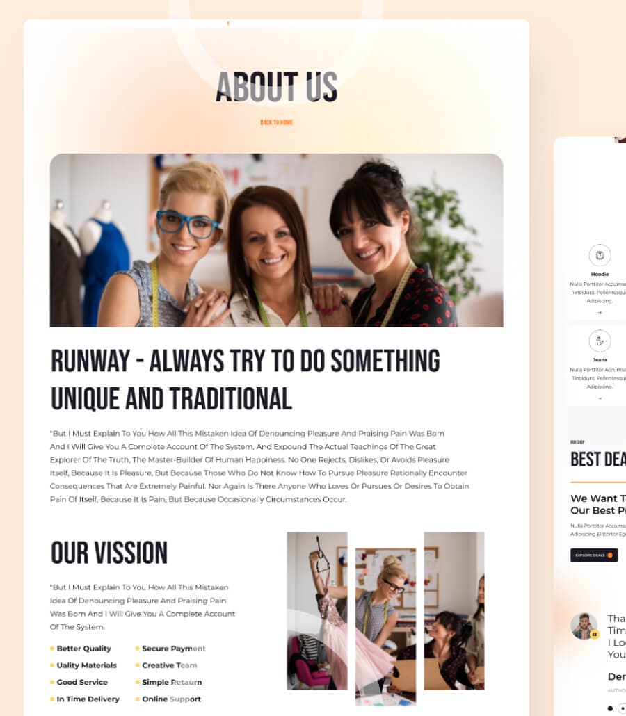 Runway About Page thumbnail