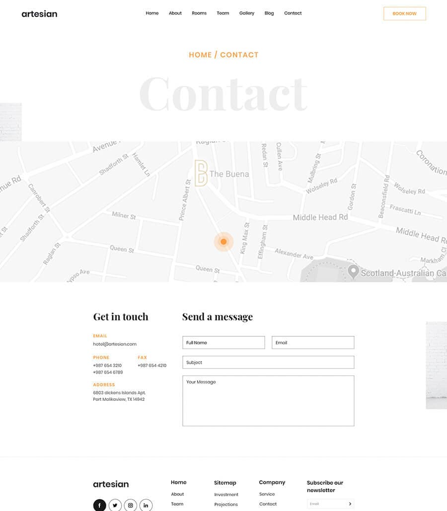 Blue Orchid Contact Page thumbnail