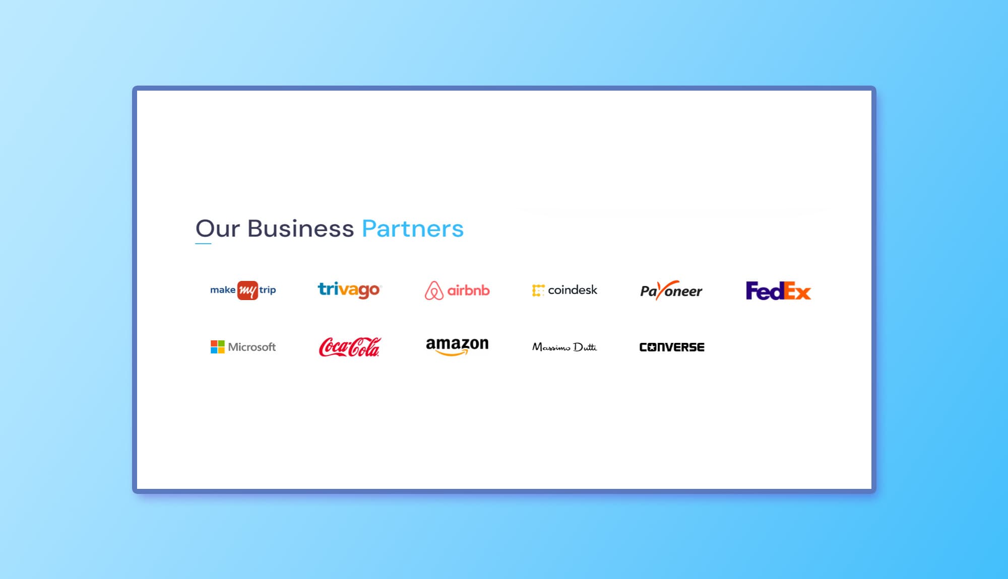 HotelHut Partners Section For Gutenberg Banner