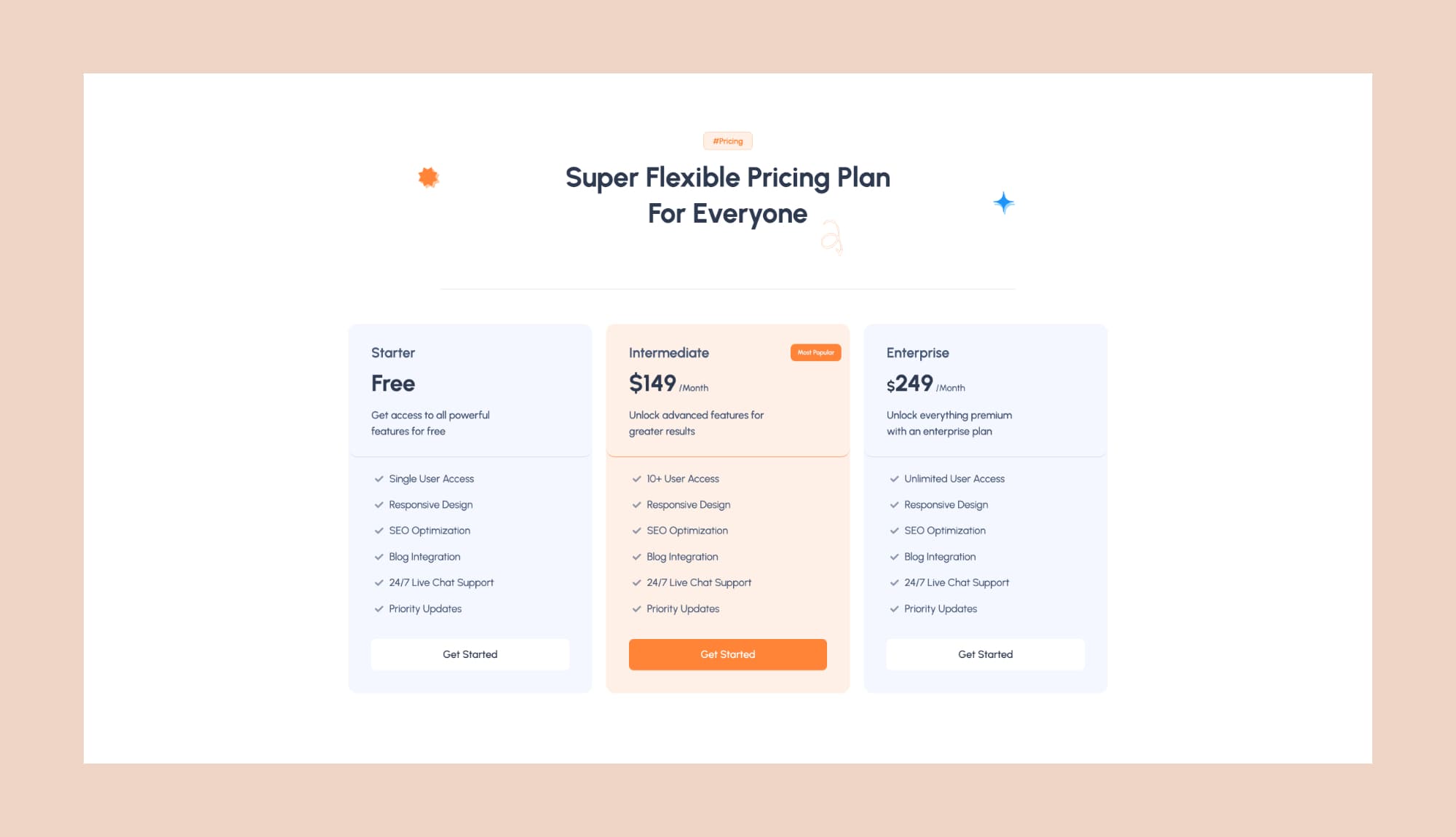 SaaStrive Toggle Pricing Section For Gutenberg Banner