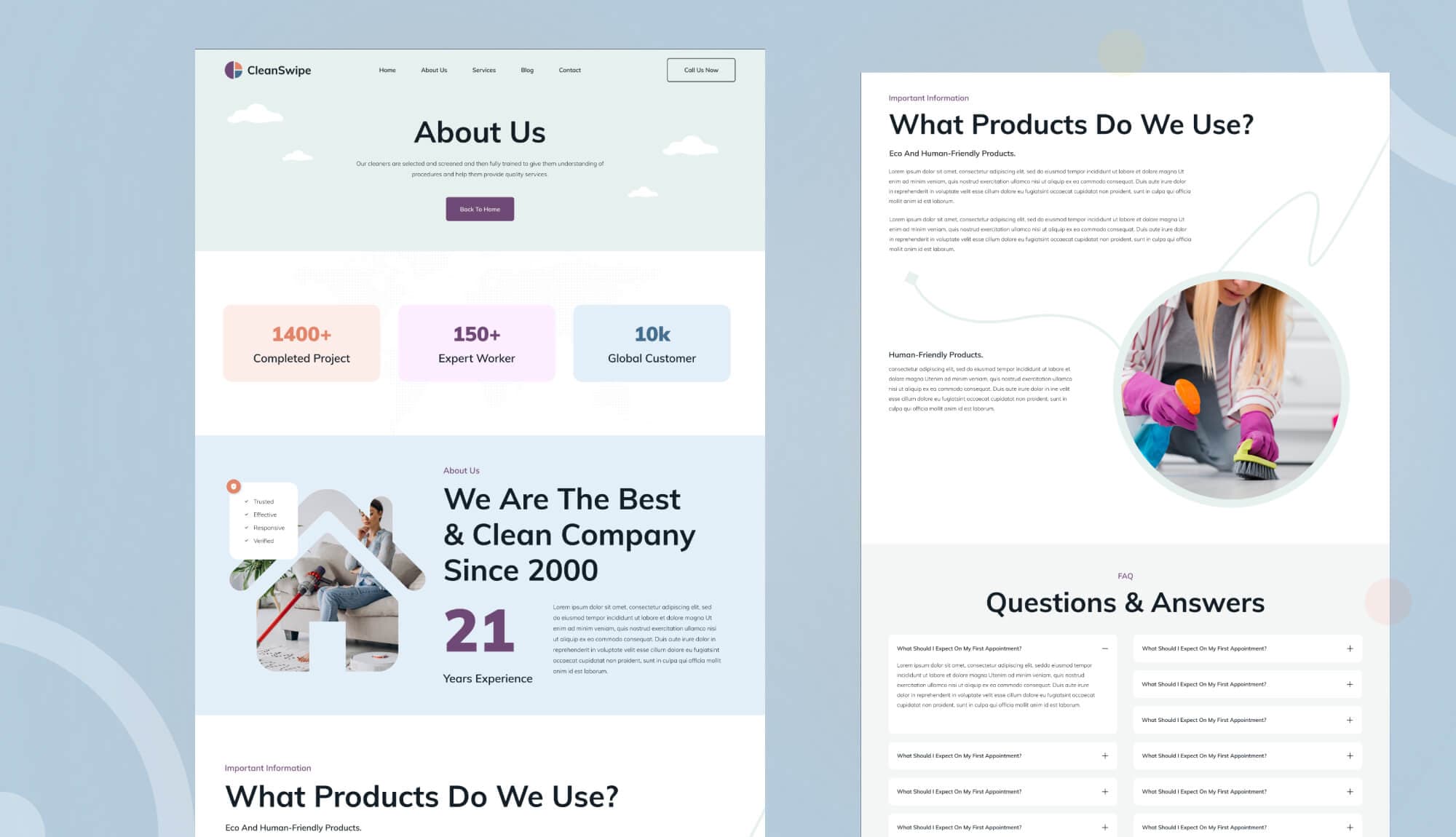 CleanSwipe About Page Banner