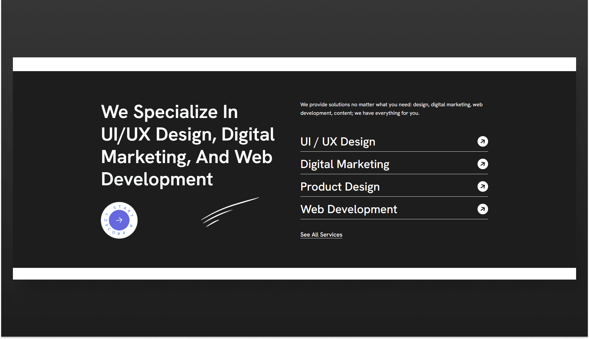 Astoria Startup Services Section Banner