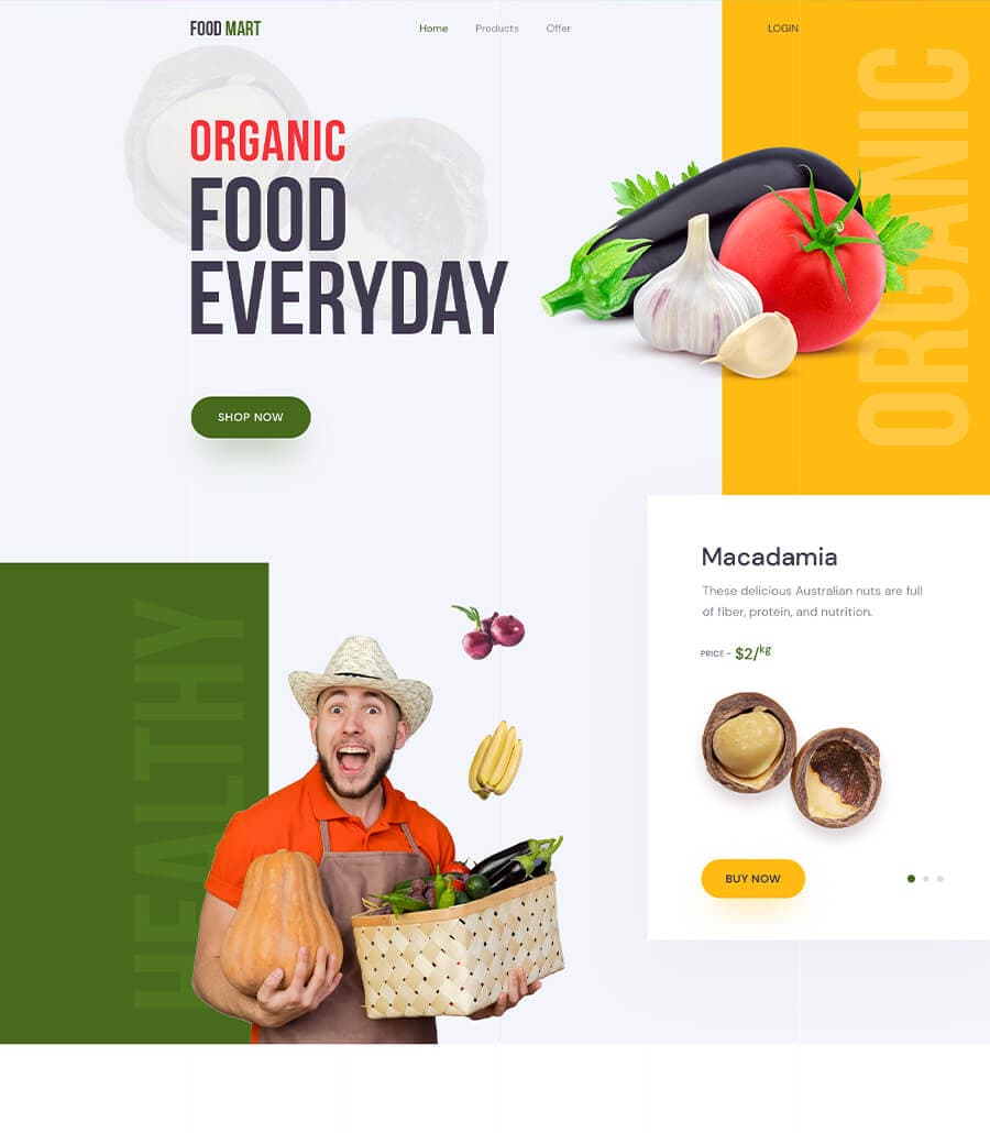 Food Mart Home Page thumbnail