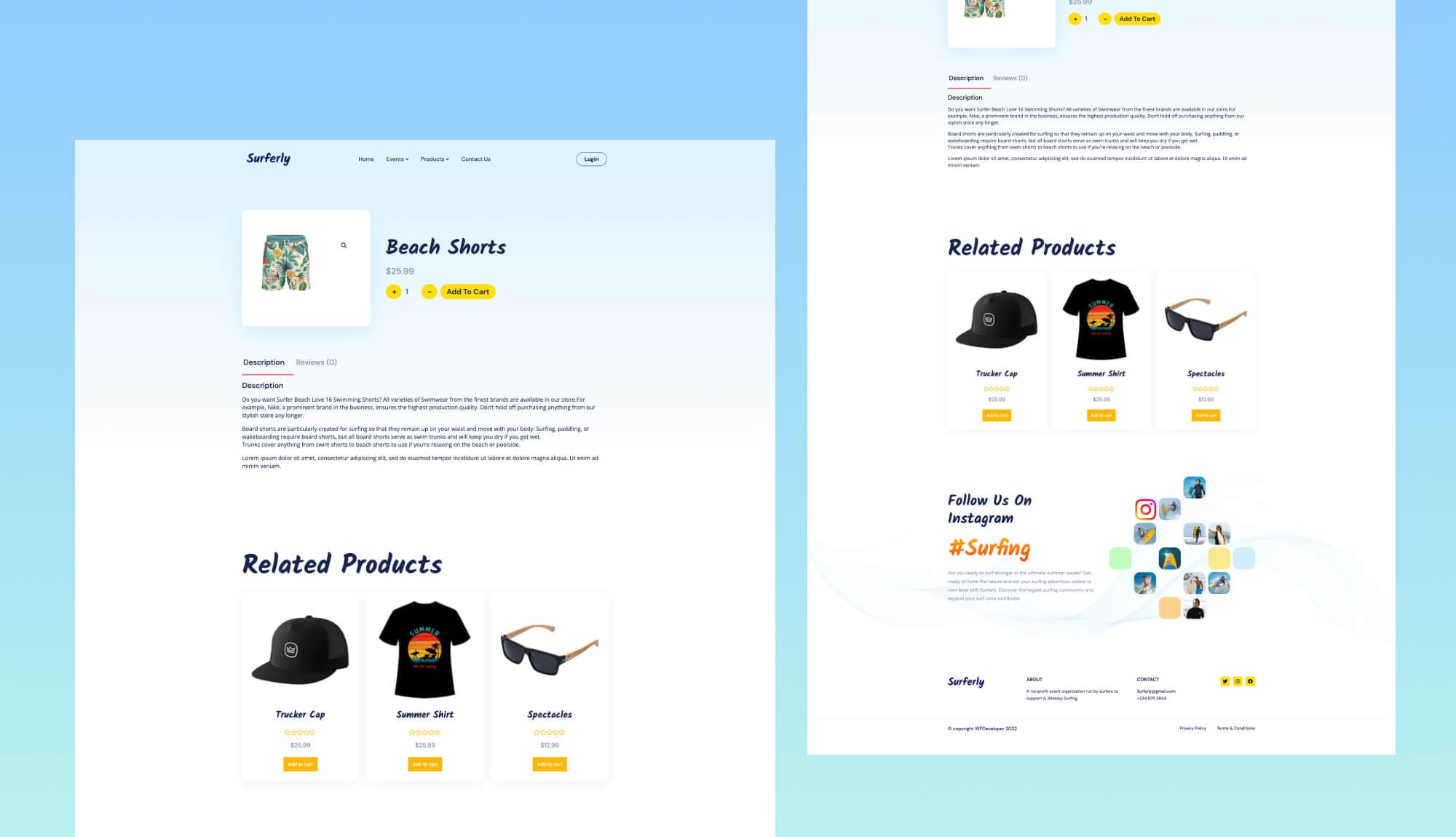 Surferly Product Details Page Banner