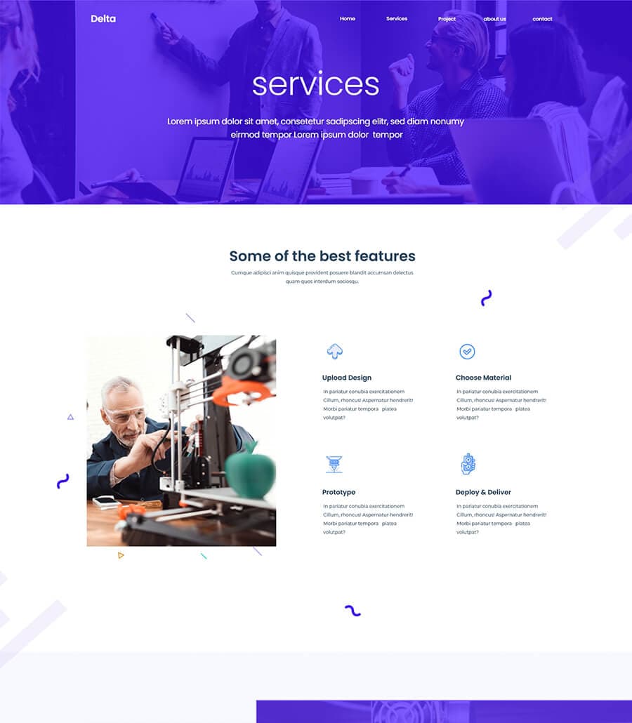 Delta Service Page thumbnail
