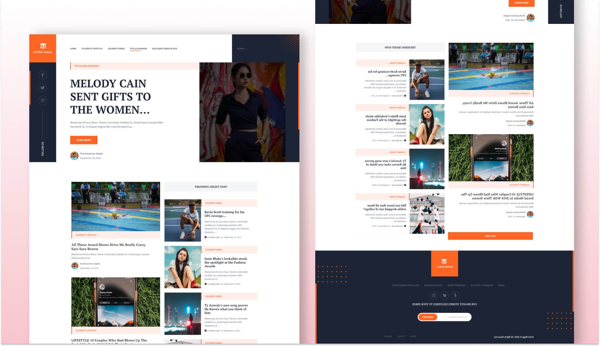 Enter Mega Fashion Page For Gutenberg By Templately