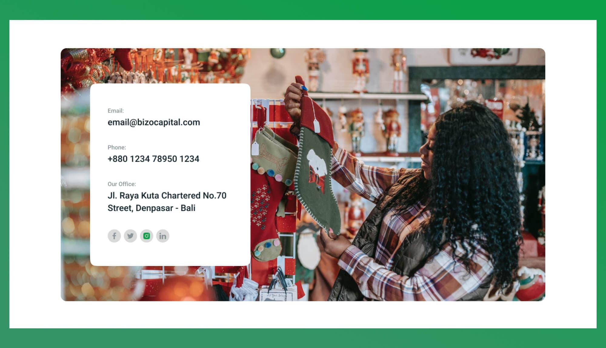 MerryGift Christmas Form Info Section For Gutenberg Banner