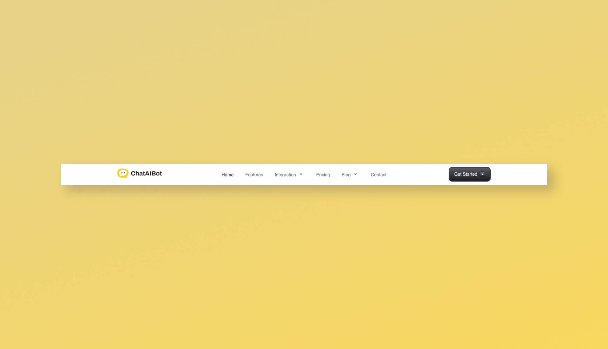 ChatAIBot Header Section Banner