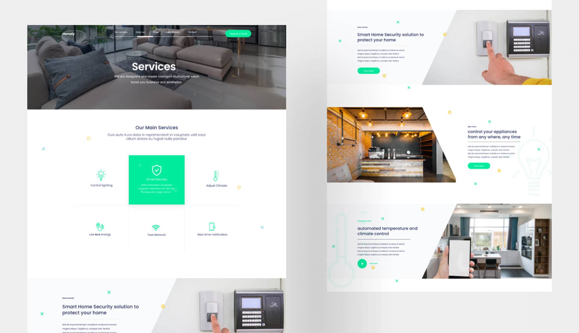 Homely Service Page By Templately