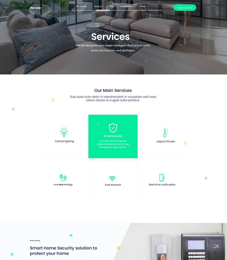 Homely Service Page thumbnail