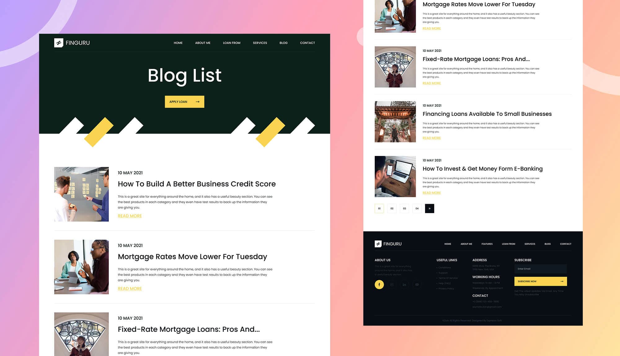 FinGuru Blog Page Banner