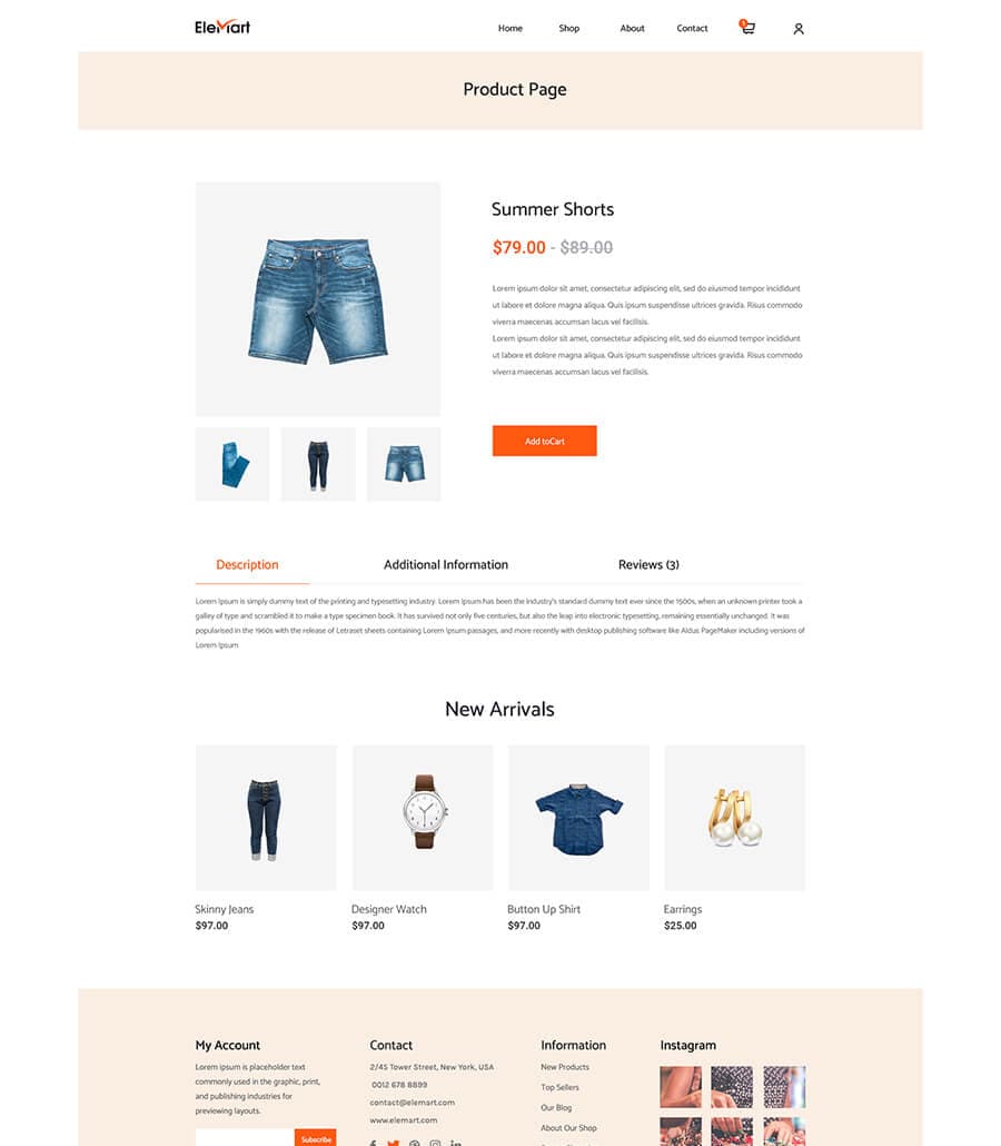 EleMart Single Product thumbnail