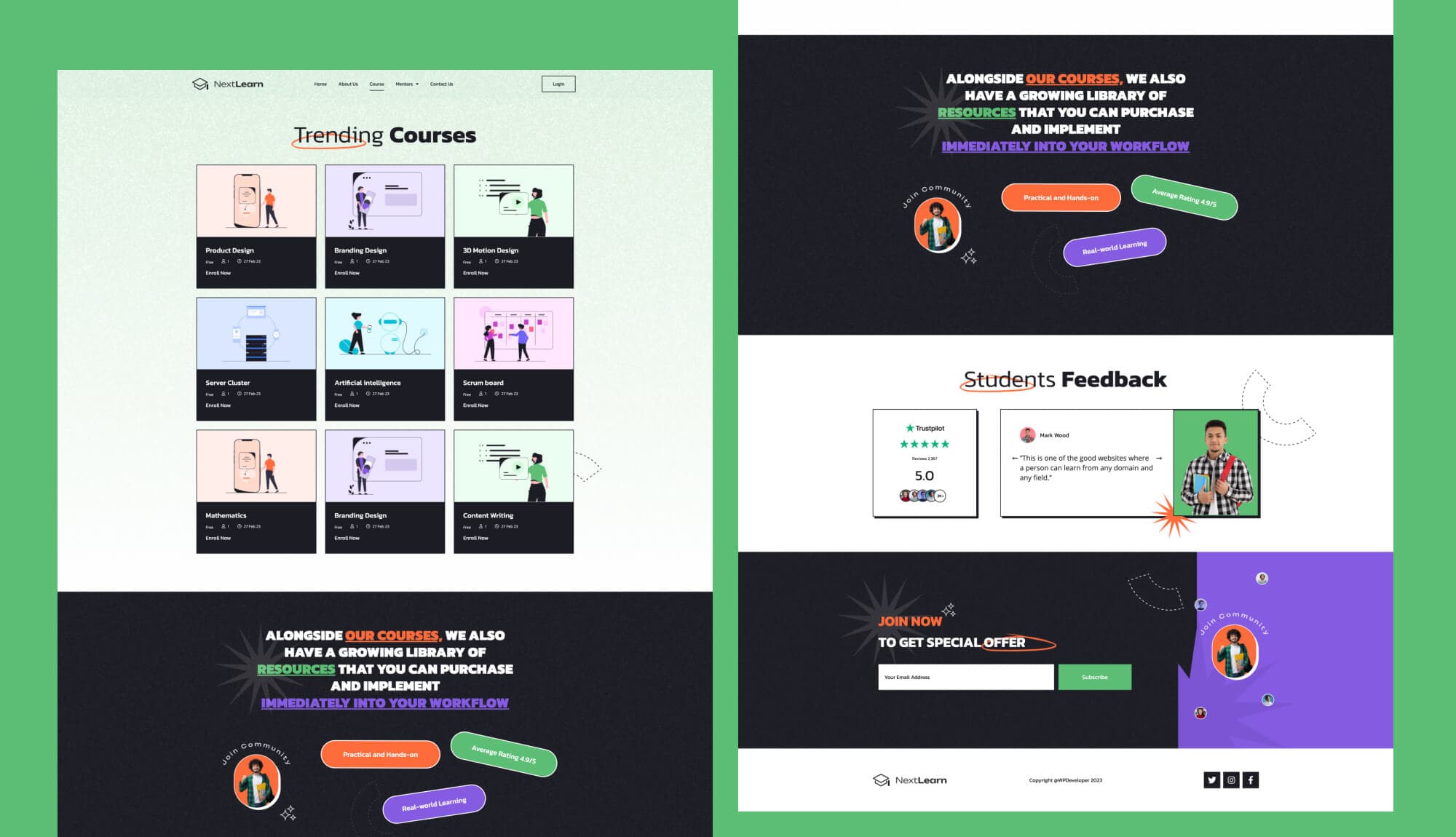 NextLearn Course Page Banner
